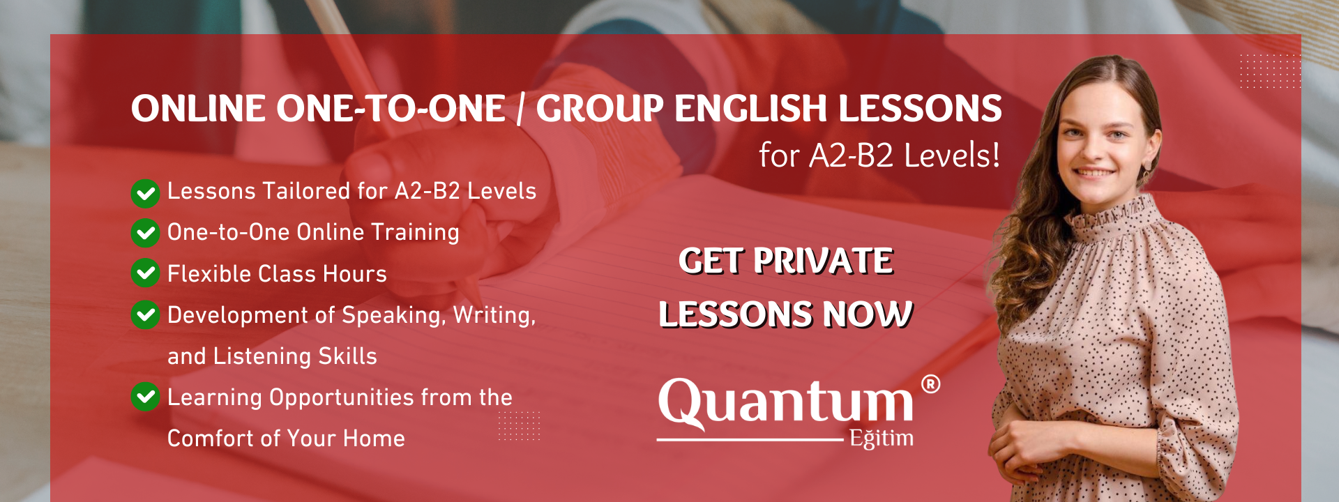 ingilizce özel ders